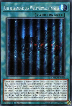 CYHO-DE060 Überlebender des Weltvermächtnisses (SUPER RARE)