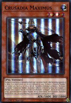 CYHO-DE010 Crusadia Maximus (SUPER RARE)