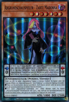 LED3-DE045 Abgrundschauspieler - Zarte Madonna (SUPER RARE)