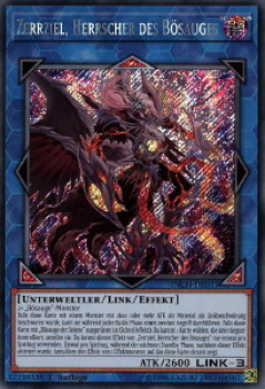 INCH-DE031 Zerrziel, Herrscher des Bösauges (SECRET RARE)