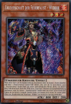 FIGA-DE011 Bruderschaft der Feuerfaust - Widder (SECRET RARE)