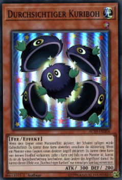 AC19-DE004 Durchsichtiger Kuriboh (SUPER RARE)