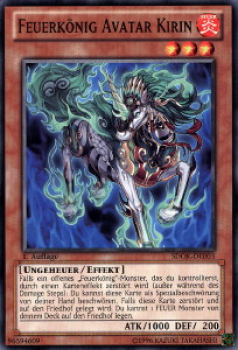 SDOK-DE003 Feuerkönig Avatar Kirin