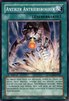 SD10-DE022 Antiker Antriebsbohrer