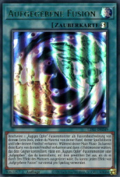 LDS1-DE049 Aufgegebene Fusion (ULTRA GREEN RARE)