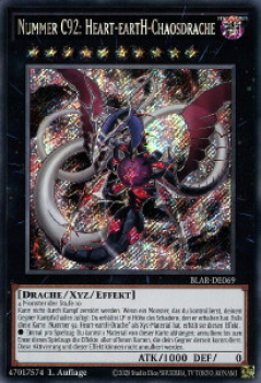 BLAR-DE069 Nummer C92: Heart-eartH-Chaosdrache (SECRET RARE)