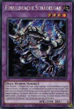 BLAR-DE010 Fossildrache Schädelgar (SECRET RARE)