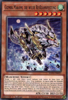 EGO1-DE021 Gizmek Makami, die wilde Reißzahnfestung