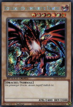 SBCB-DE167 Rotäugiger schwarzer Drache (SECRET RARE)