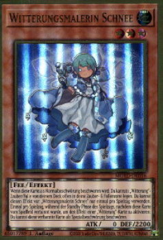 MGED-DE016 Witterungsmalerin Schnee (GOLD RARE)