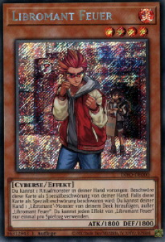 DIFO-DE000 Libromant Feuer (SECRET RARE)