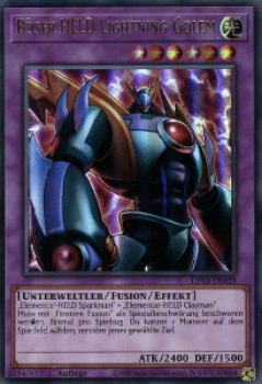 LDS3-DE028 Böser HELD Lightning Golem (ULTRA RARE)