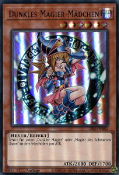 LDS3-DE082 Dunkles Magier-Mädchen (ULTRA BLUE RARE)