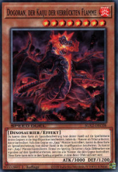 SGX2-DEC08 Dogoran, der Kaiju der verrückten Flamme