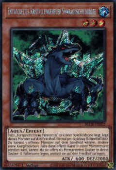 BLCR-DE012 Entwickeltes Kristallungeheuer Smaragdschildkröte (SECRET RARE)