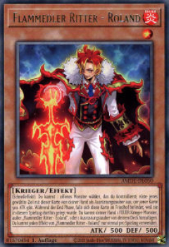 AMDE-DE050 Flammedler Ritter - Roland (RARE)