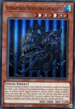 MAZE-DE036 Superantiker Tiefseekönig Coelacanth (SUPER RARE)