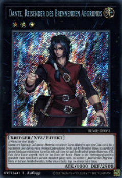 BLMR-DE081 Dante, Reisender des Brennenden Abgrunds (SECRET RARE)