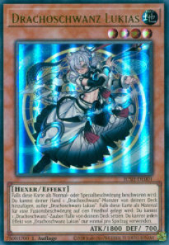 JUSH-DE001 Drachoschwanz Lukias (ULTRA RARE)