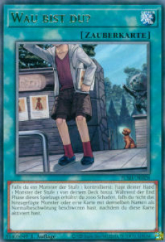JUSH-DE028 Wau bist du? (RARE)