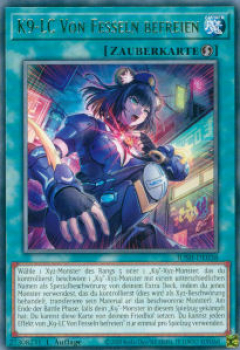 JUSH-DE038 K9-LC Von Fesseln befreien (RARE)