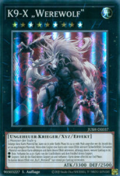 JUSH-DE037 K9-X „Werewolf“ (SUPER RARE)