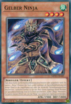 MP25-DE449 Gelber Ninja