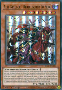 BLVO-DE025 Alte Krieger - Rebellischer Lu Feng (SUPER RARE)