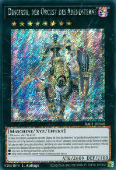 RA01-DE040 Dingirsu, der Orcust des Abendsterns (SECRET Rare)