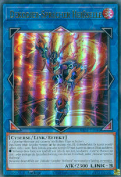 RA01-DE048 Dekodier-Sprecher Heißseele (SECRET Rare)