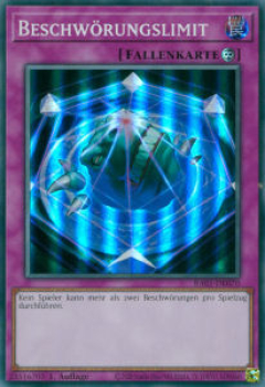 RA01-DE070 Beschwörungslimit (SUPER Rare)