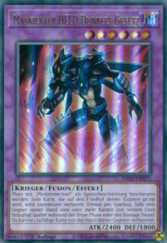 RA01-DE025 Maskierter HELD Dunkles Gesetz (ULTRA Rare)