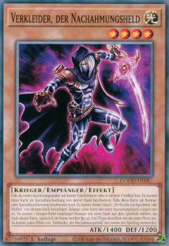 DOOD-DE081 Verkleider, der Nachahmungsheld