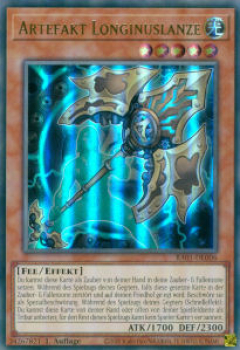 RA01-DE006 Artefakt Longinuslanze (ULTRA Rare)