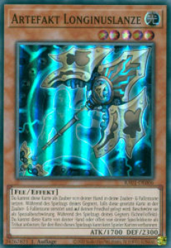 RA01-DE006 Artefakt Longinuslanze (SUPER Rare)