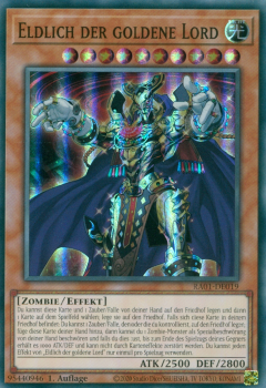RA01-DE019 Eldlich der goldene Lord (SUPER Rare)