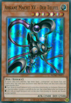 MZMI-DE015 Arkane Macht XV - Der Teufel (SUPER RARE)