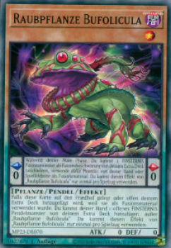MP23-DE070 Raubpflanze Bufolicula
