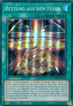AGOV-DE059 Rettung aus dem Feuer (SUPER RARE)