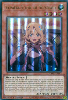 CH01-DE014 Dogmatika Ecclesia, die Tugendhafte (ULTRA RARE)