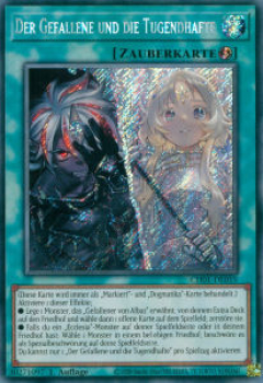 CH01-DE019 Der Gefallene und die Tugendhafte (SECRET RARE)