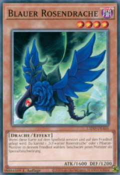 L5DD-DEA05 Blauer Rosendrache