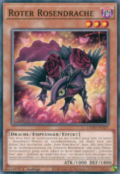 L5DD-DEA07 Roter Rosendrache