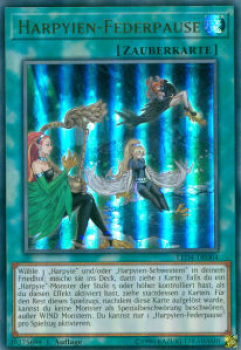 LED4-DE004 Harpyien-Federpause (ULTRA RARE)