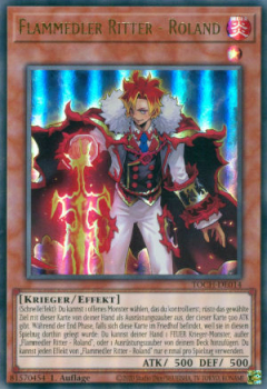 TOCH-DE014 Flammedler Ritter - Roland (ULTRA RARE)