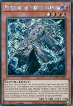 L26D-DEM06 Mitsurugi no Mikoto, Aramasa (SECRET RARE)