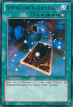 DL14-DE012 Wertvolle Karten aus dem Jenseits (BLUE RARE)