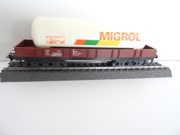 Märklin H0 4473 Niederbordwagen mit Migrol Tank