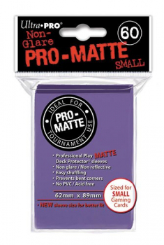Purple PRO-Matte Deck Protector Small (60)
