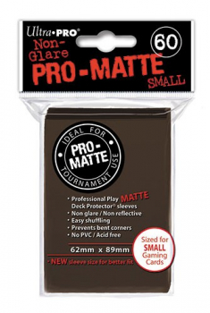 Brown PRO-Matte Deck Protector Small (60)